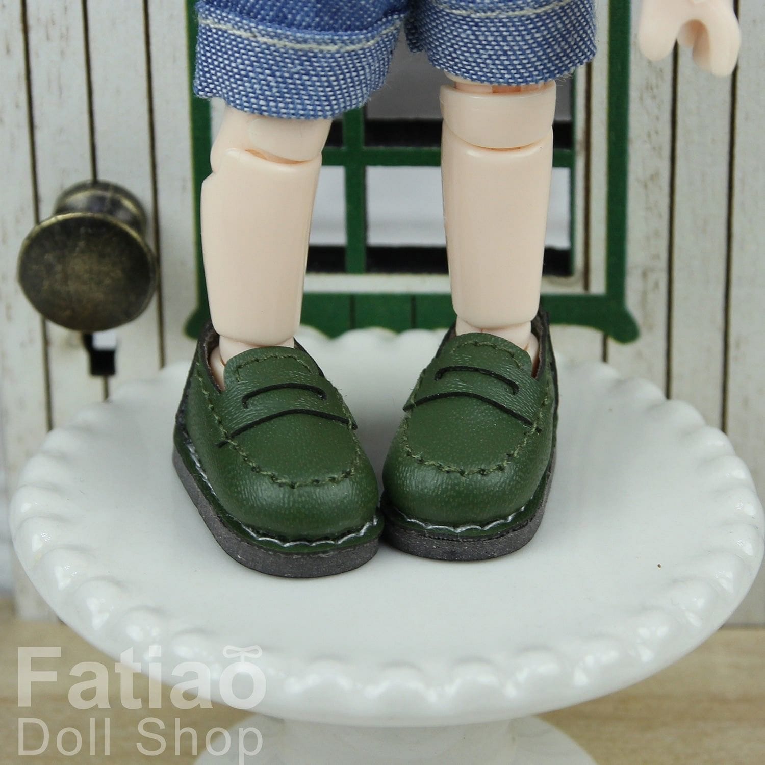 【Fatiao Doll Shop】學生皮鞋 樂福鞋 OB OBITSU