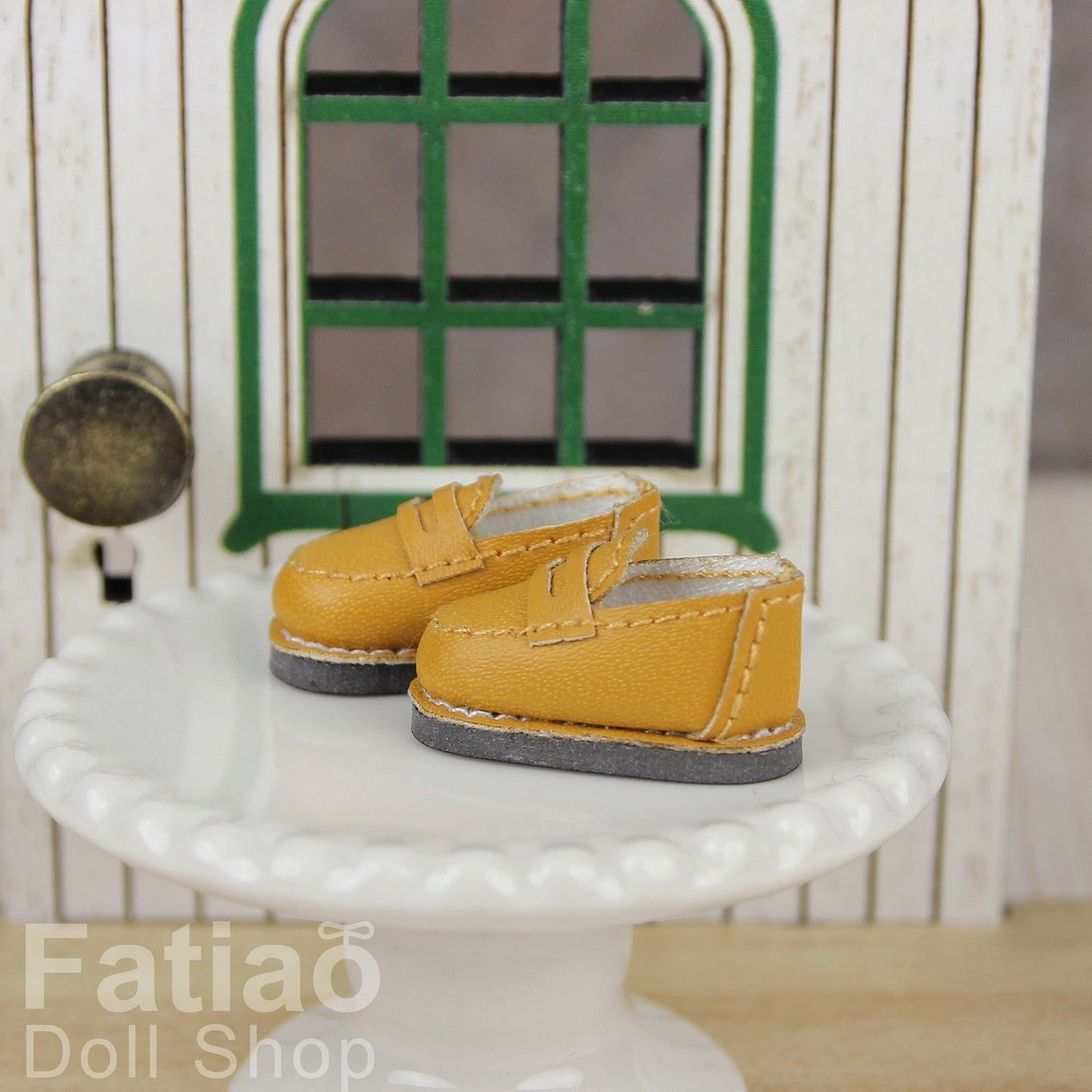 【Fatiao Doll Shop】學生皮鞋 樂福鞋 OB OBITSU