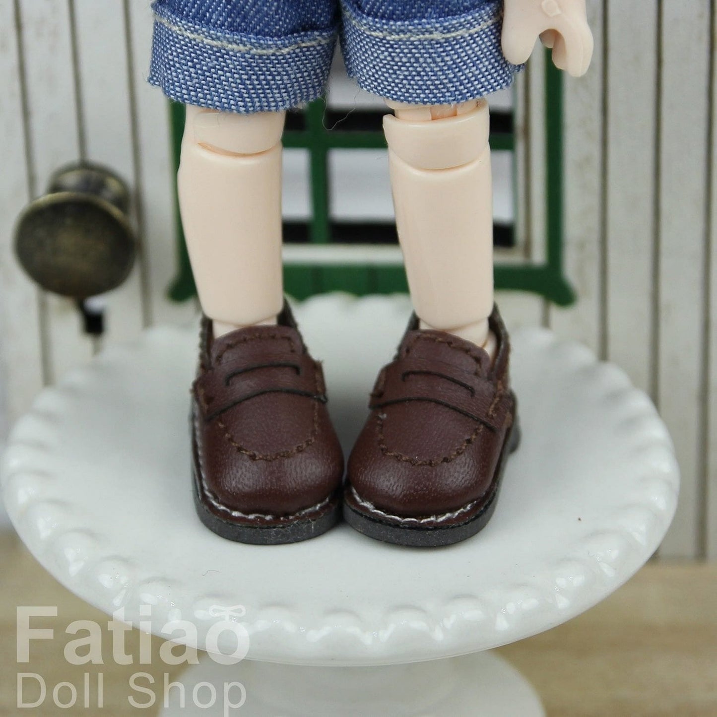 【Fatiao Doll Shop】學生皮鞋 樂福鞋 OB OBITSU