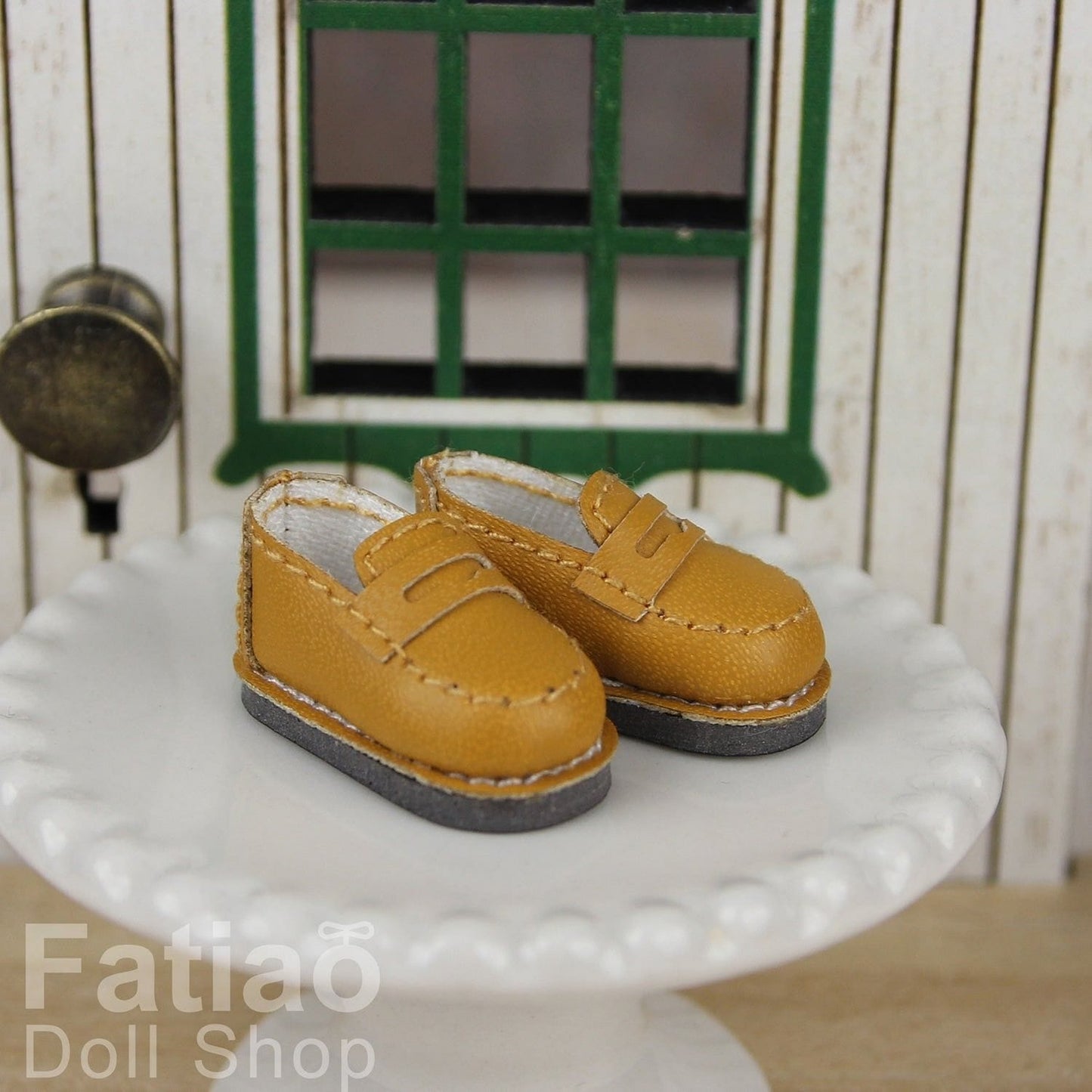 【Fatiao Doll Shop】學生皮鞋 樂福鞋 OB OBITSU