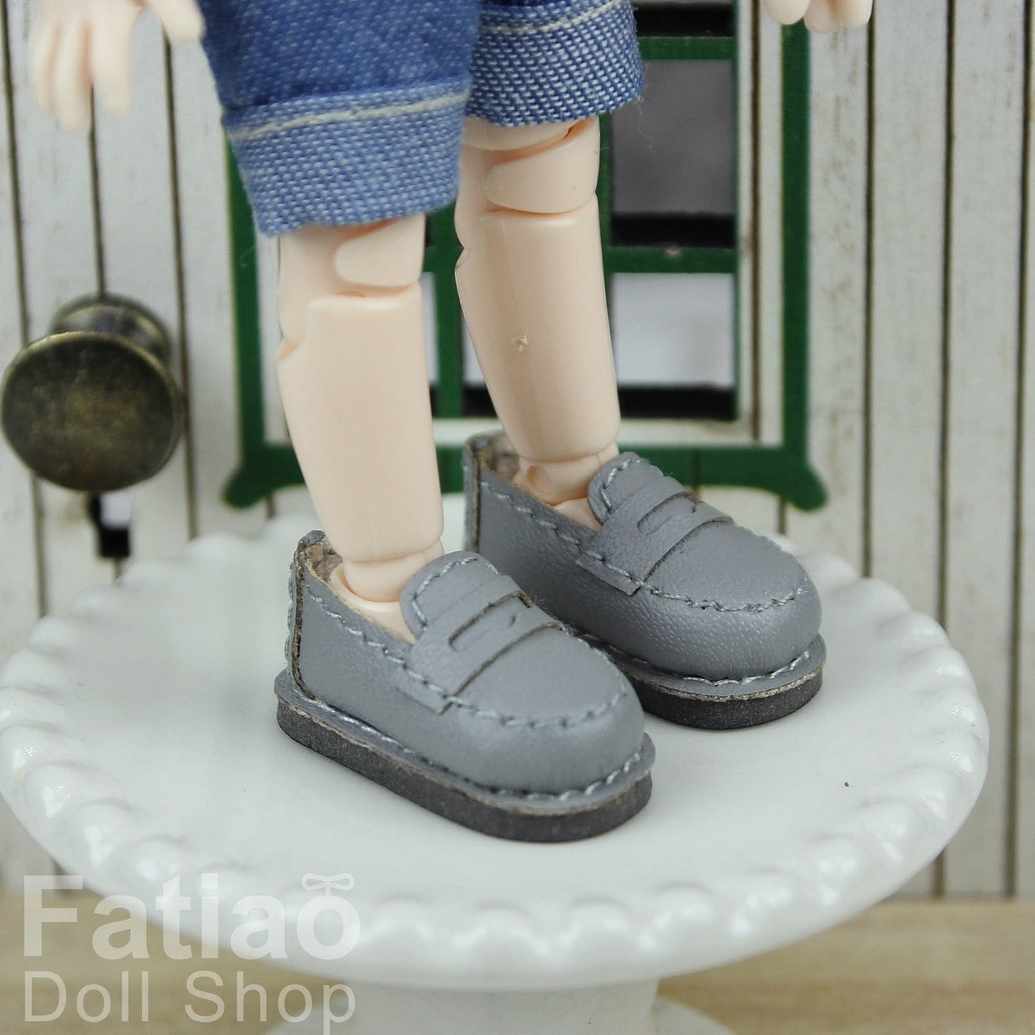 【Fatiao Doll Shop】學生皮鞋 樂福鞋 OB OBITSU