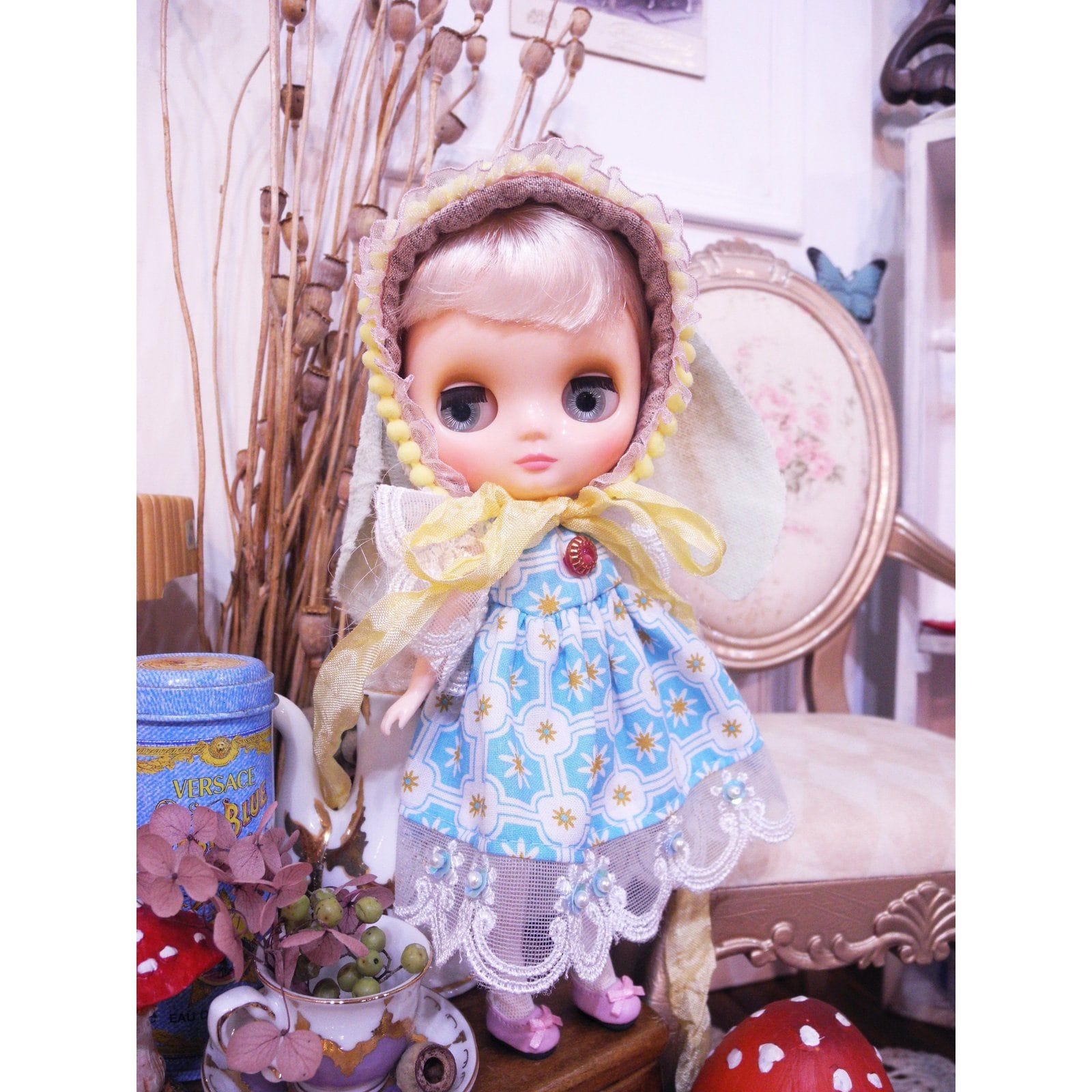 【Fatiao Doll Shop】蝴蝶結款娃娃鞋 OB OBITSU cocoriang 黏土娃 Middie Blythe