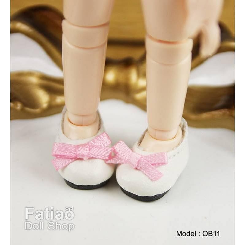 【Fatiao Doll Shop】蝴蝶結款娃娃鞋 OB OBITSU cocoriang 黏土娃 Middie Blythe