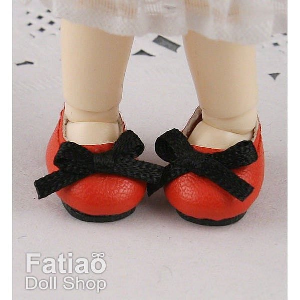 【Fatiao Doll Shop】蝴蝶結款娃娃鞋 OB OBITSU cocoriang 黏土娃 Middie Blythe