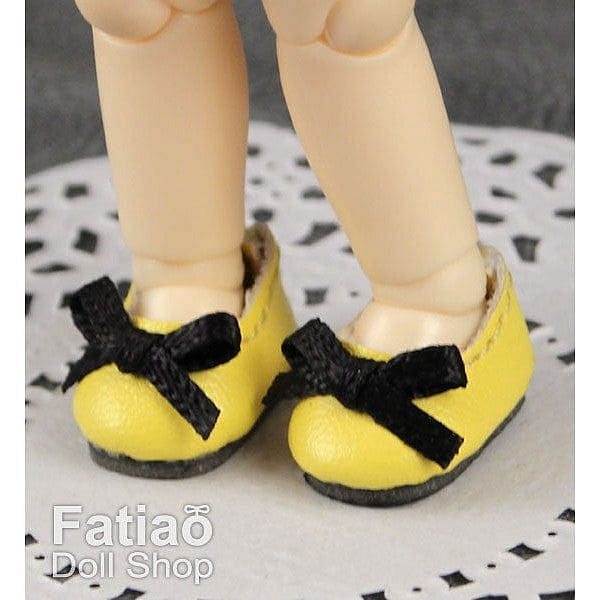 【Fatiao Doll Shop】蝴蝶結款娃娃鞋 OB OBITSU cocoriang 黏土娃 Middie Blythe