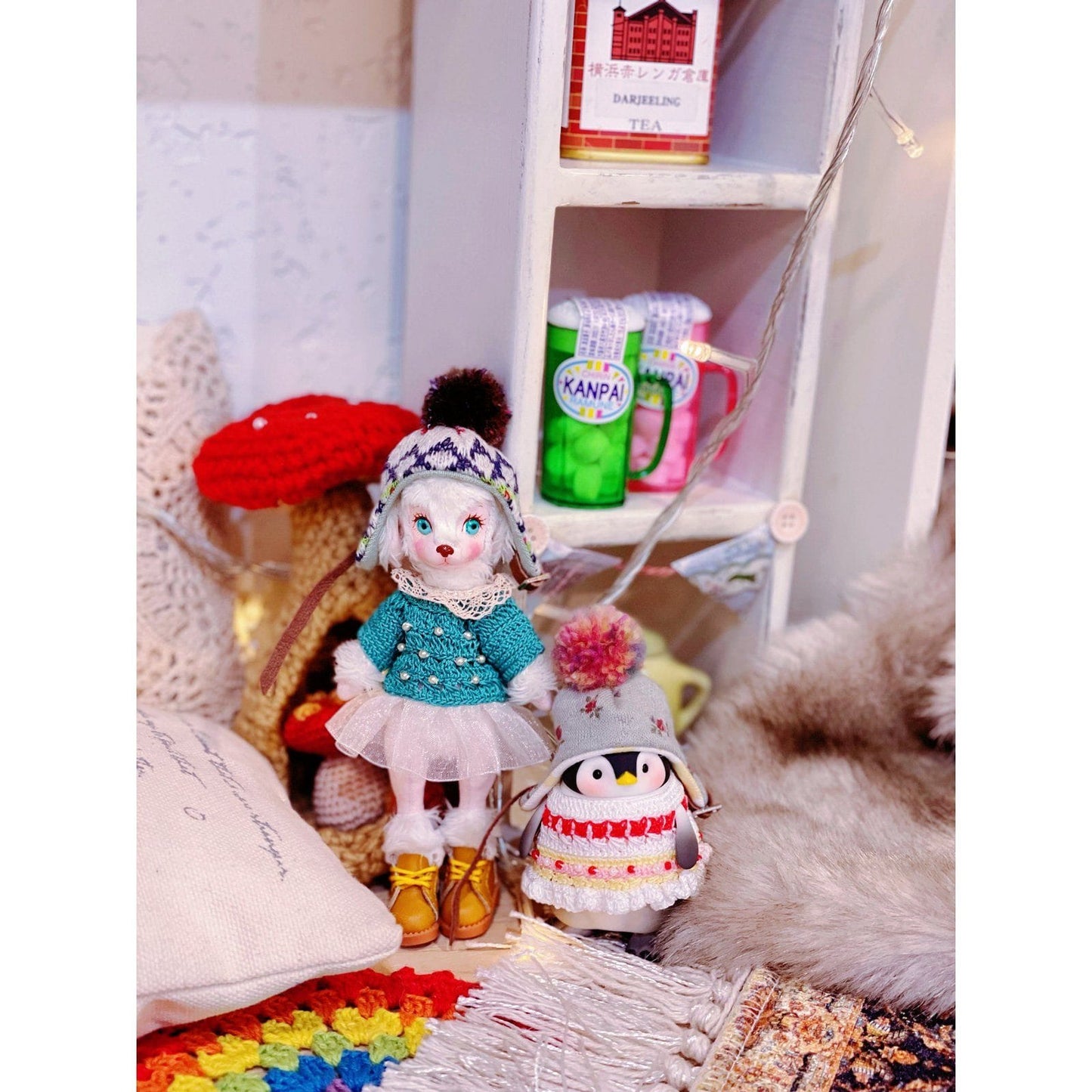 【Fatiao Doll Shop】毛邊馬丁靴 OB cocoriang 復刻莉卡 花池 iraodoll