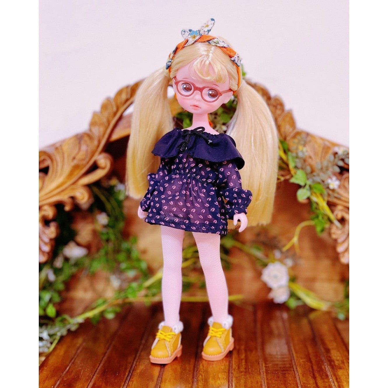 【Fatiao Doll Shop】毛邊馬丁靴 OB cocoriang 復刻莉卡 花池 iraodoll