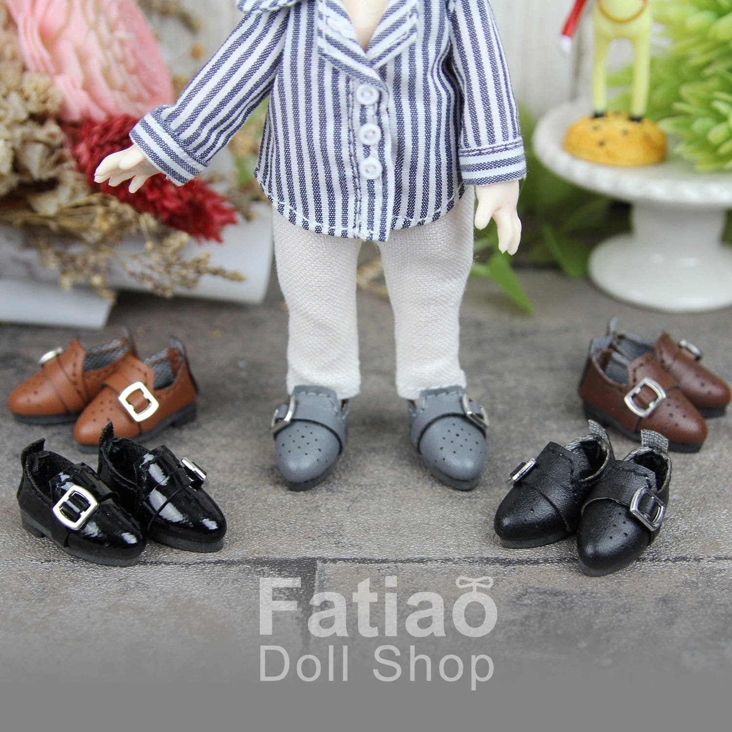 【Fatiao Doll Shop】環扣牛津鞋 環扣樂福鞋 OB iraodoll Neo Blythe