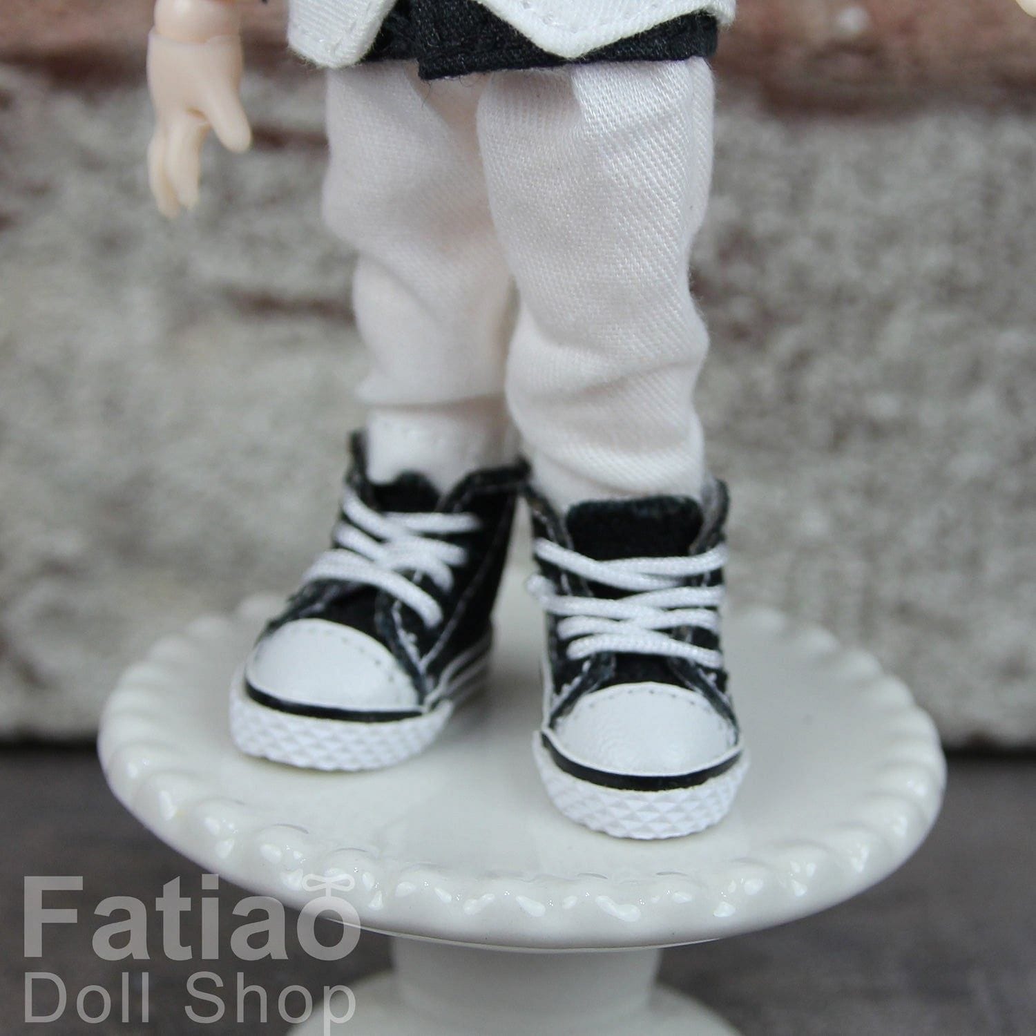 【Fatiao Doll Shop】高筒帆布鞋 OB momoko