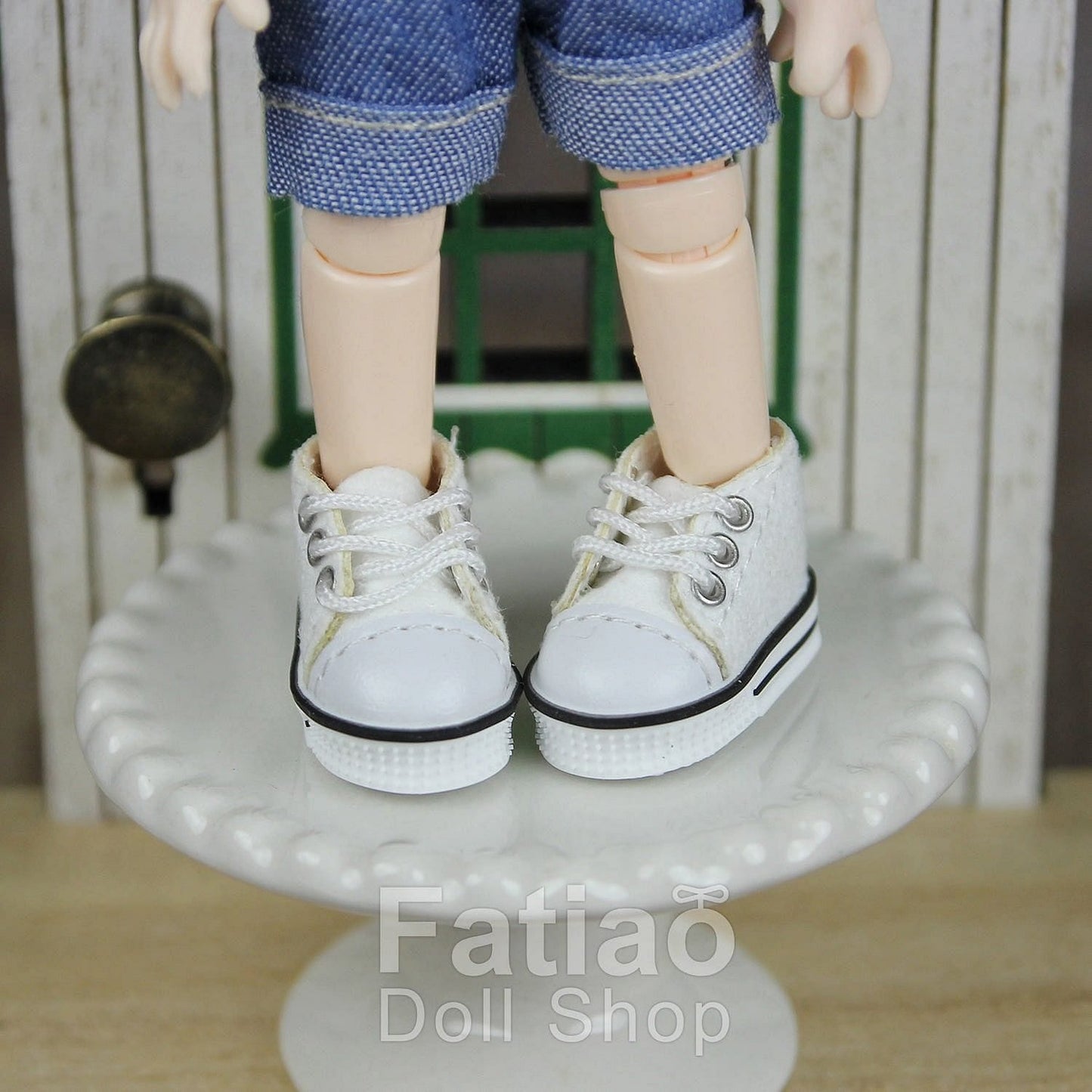 【Fatiao Doll Shop】休閒帆布鞋 OB NeoBlythe 中布 花池 momo