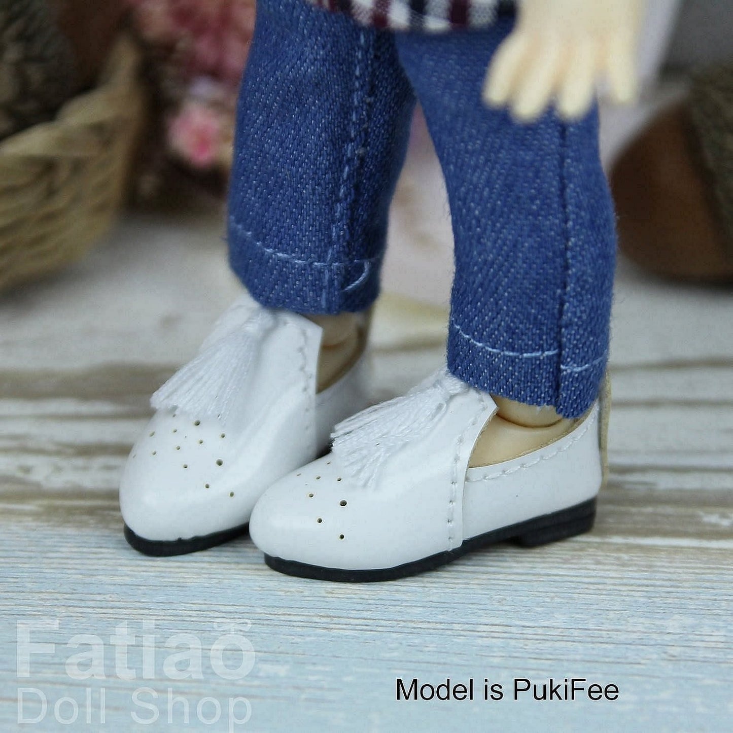 【Fatiao Doll Shop】流蘇牛津鞋 流蘇樂福鞋 OB ~OB AZONE PNXS~M iMda