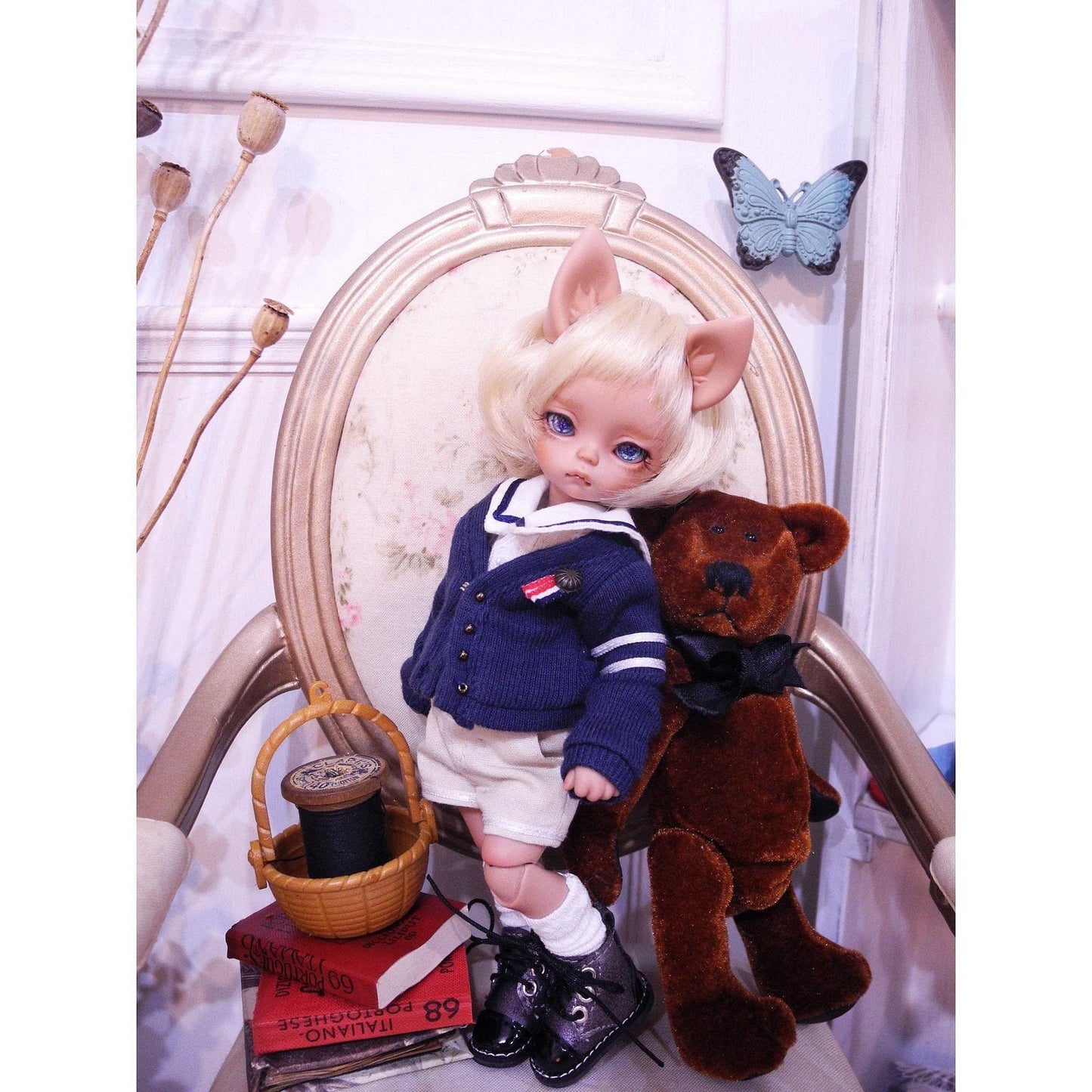 【Fatiao Doll Shop】綁帶馬丁靴 OB ~OB AZONE PNXS~M iMda