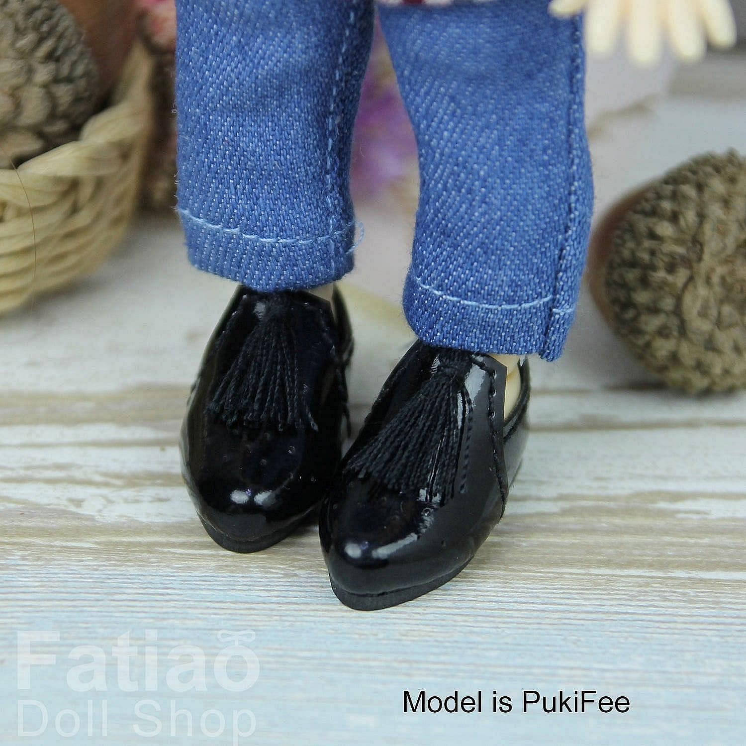 【Fatiao Doll Shop】流蘇牛津鞋 流蘇樂福鞋 OB ~OB AZONE PNXS~M iMda