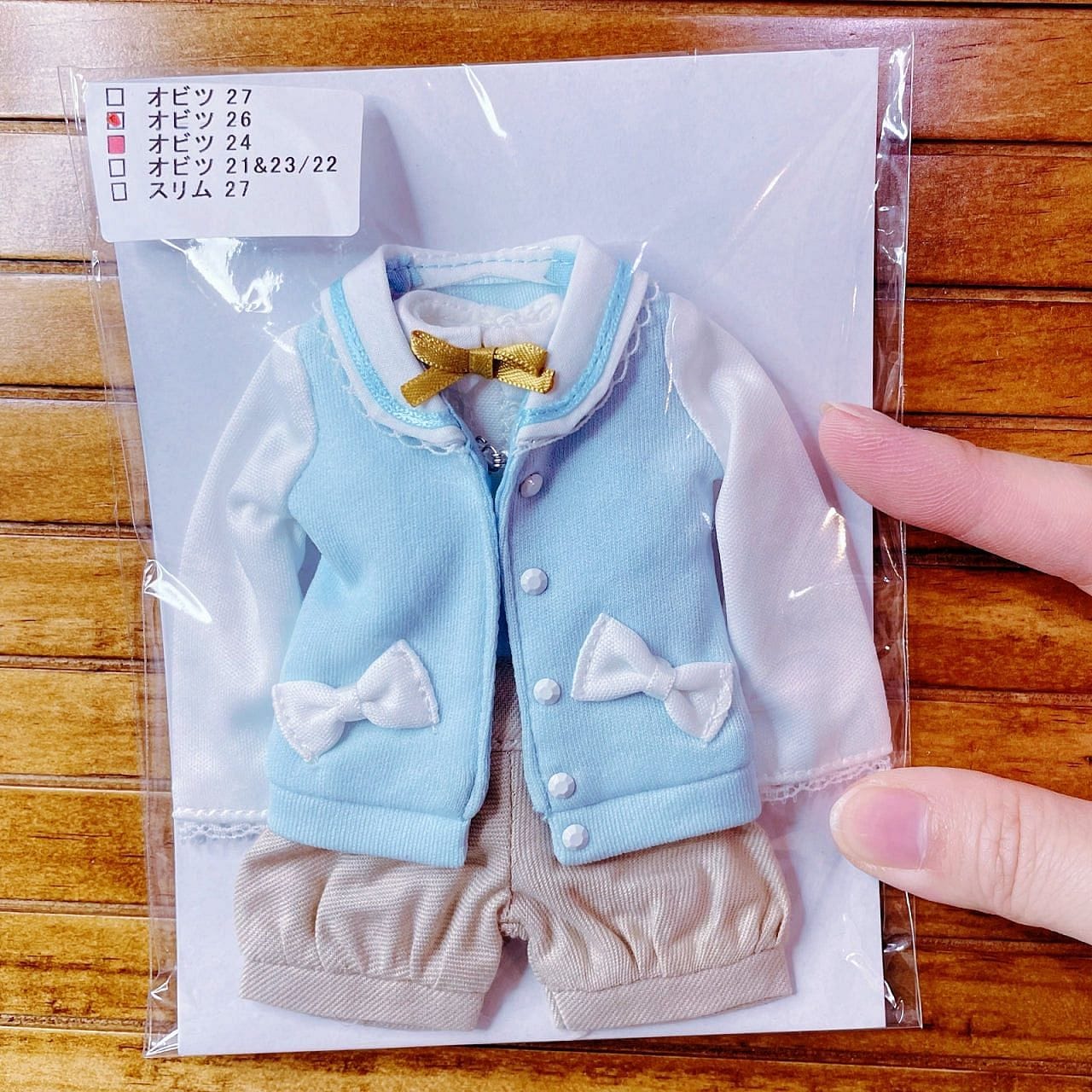 【PARABOX】休閒男孩套組 ruruko OB momokodoll Azone