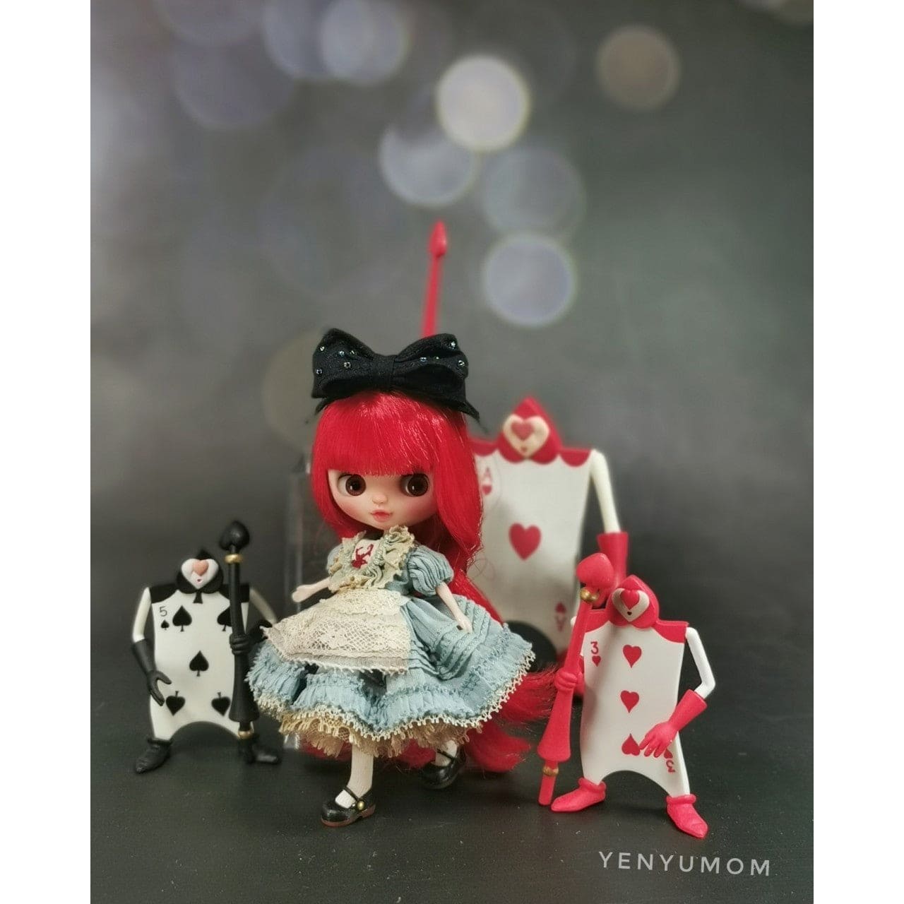 【Yenyumom】Alice Embroidery Dress Set / Petite Blythe