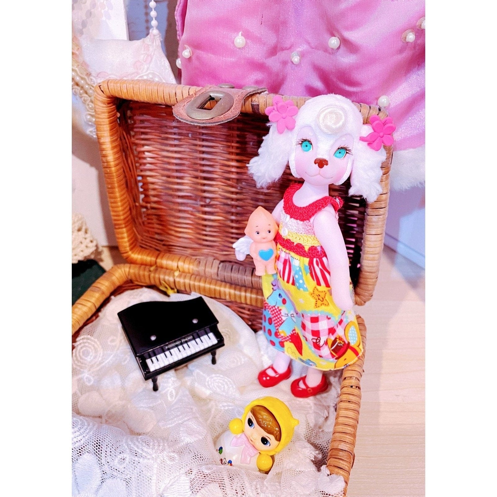 【Yummy Toy Box】膠皮貴賓狗 Nana 兩色 現貨 霍夫曼的玩具箱 台灣娃展限定
