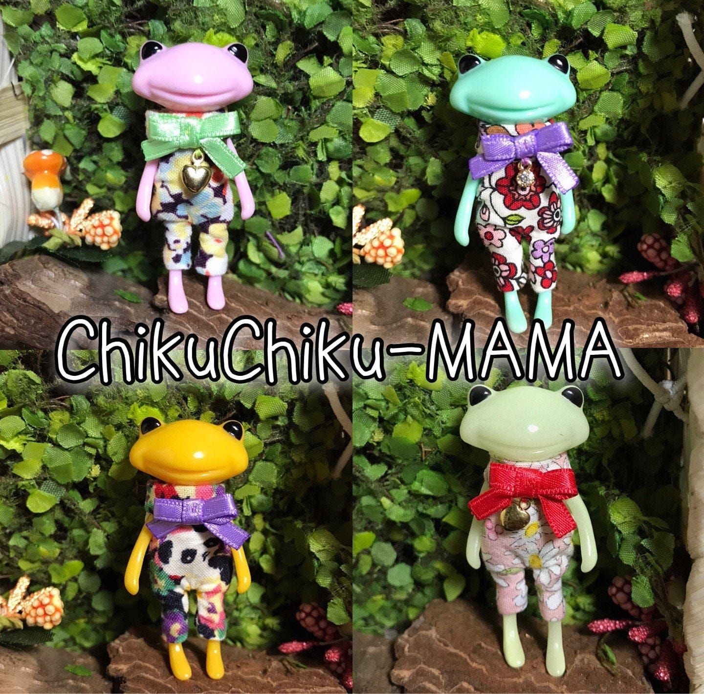 【chiku chiku-MAMA-】小蛙連身褲 Fortune Wonder Frog Wanda Shop 小蛙 小青蛙