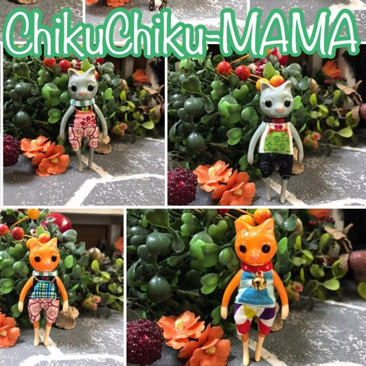 【chiku chiku-MAMA-】小貓連身褲 MeoWorld Wanda Shop 小貓 小蛙 小青蛙